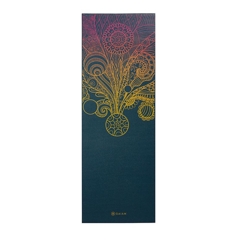 Mata do jogi Gaiam Vivid Zest 4 mm granatowa 63414 5