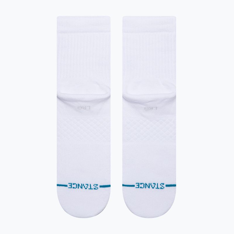 Skarpety Stance Logoman Quarter white 3