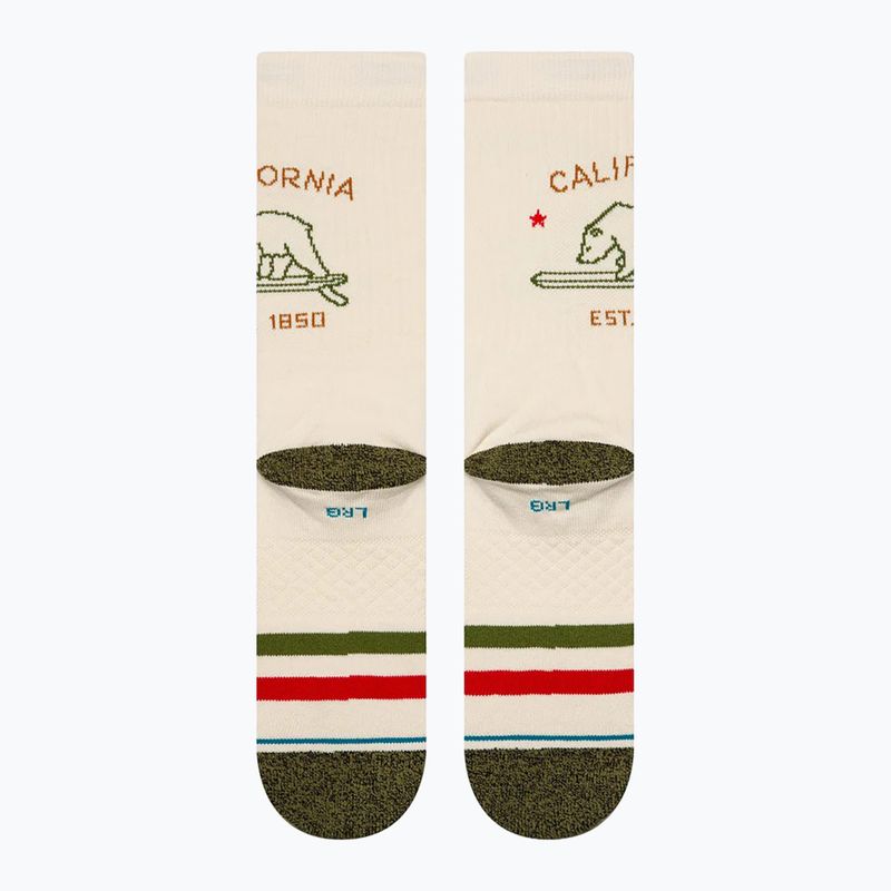 Skarpety Stance California Republic 2 off white 3