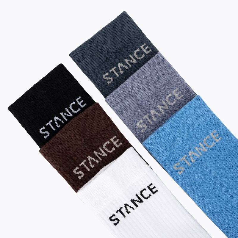 Skarpety Stance Origin Crew 6 par A556C24ORI indigo 10