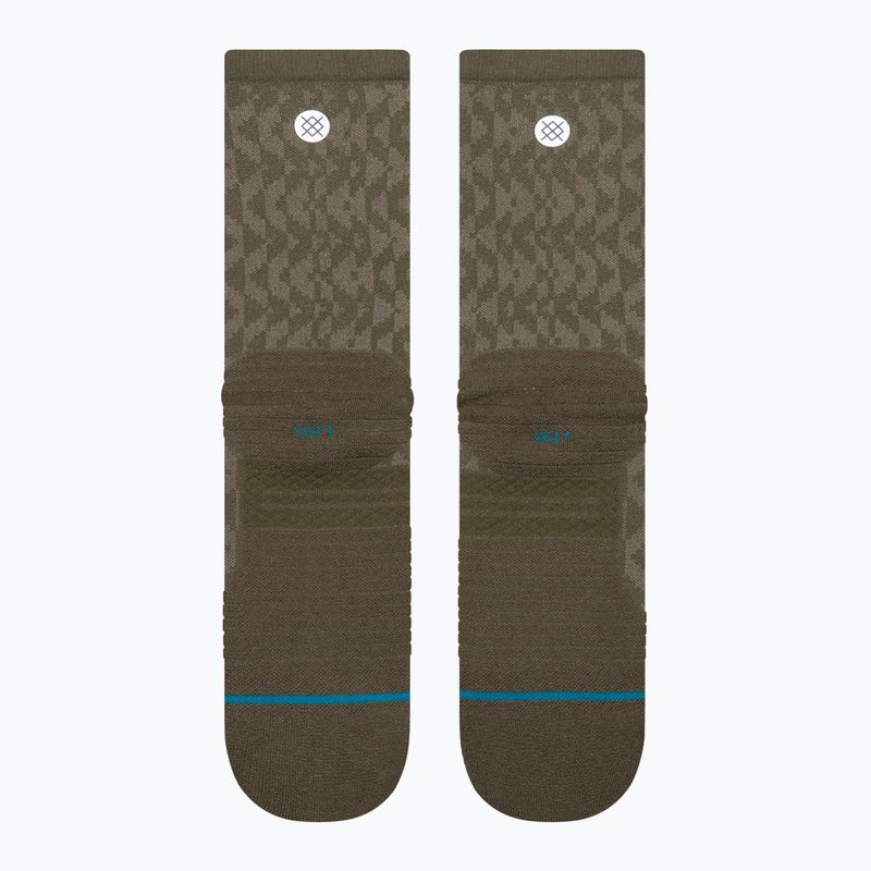 Skarpety Stance Digzig Light Crew olive 3