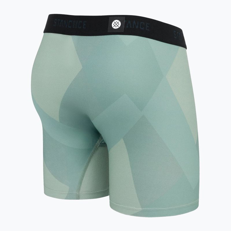 Bokserki Stance Blocked Performance Wholester green 2