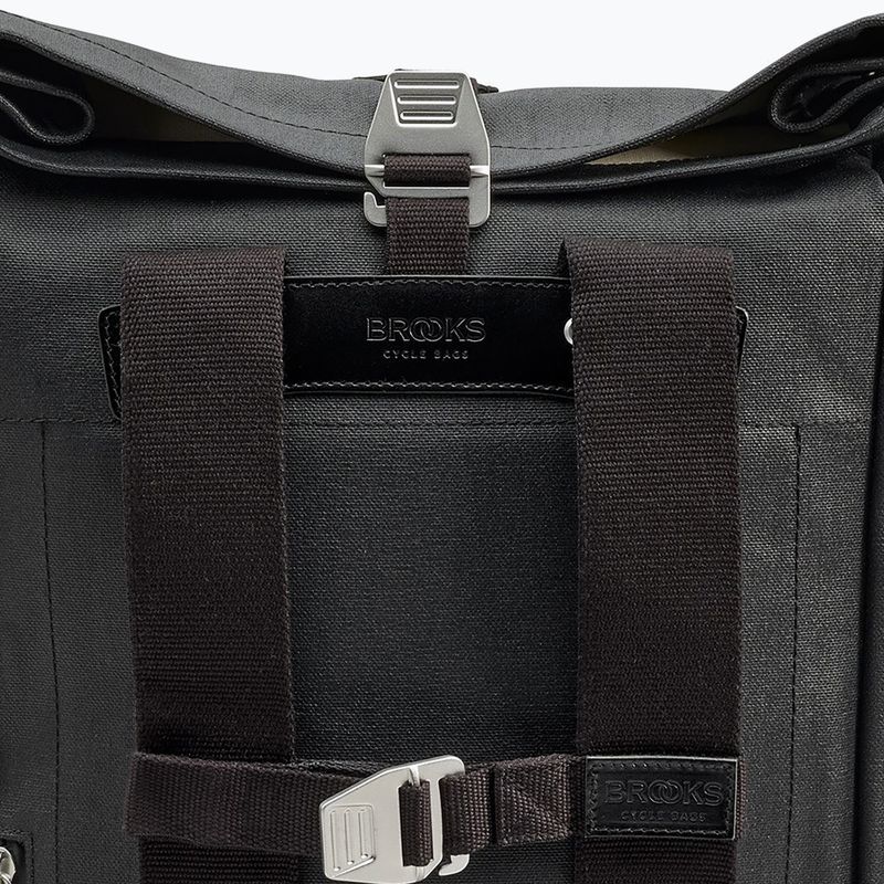 Plecak miejski Brooks England Pickwick Cotton Canvas 26 l total black 10
