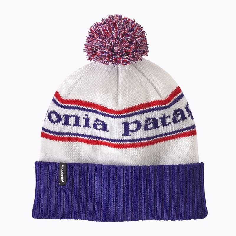 Czapka zimowa Patagonia Powder Town park stripe/viking blue 6