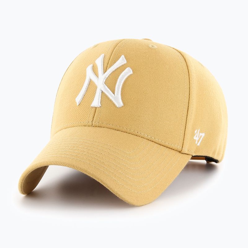Czapka z daszkiem 47 Brand MLB New York Yankees MVP light tan 5
