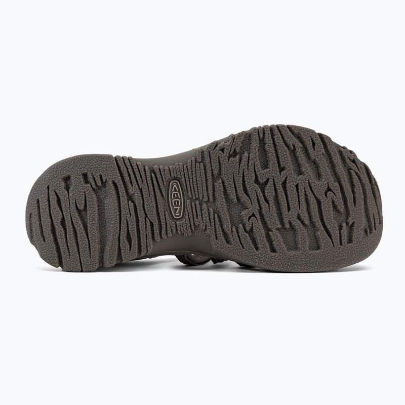 Sandały damskie KEEN Whisper medium grey/ peacock green 5