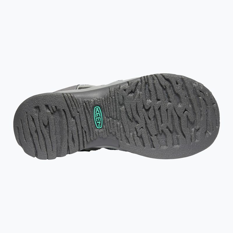 Sandały damskie KEEN Whisper medium grey/ peacock green 14