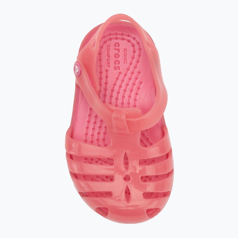 Sandały dziecięce Crocs Isabella Sandal PS paradise pink 5