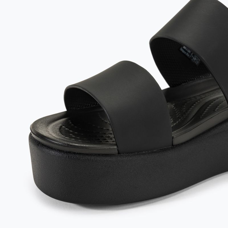 Sandały damskie Crocs Brooklyn Low Wedge black/black 7