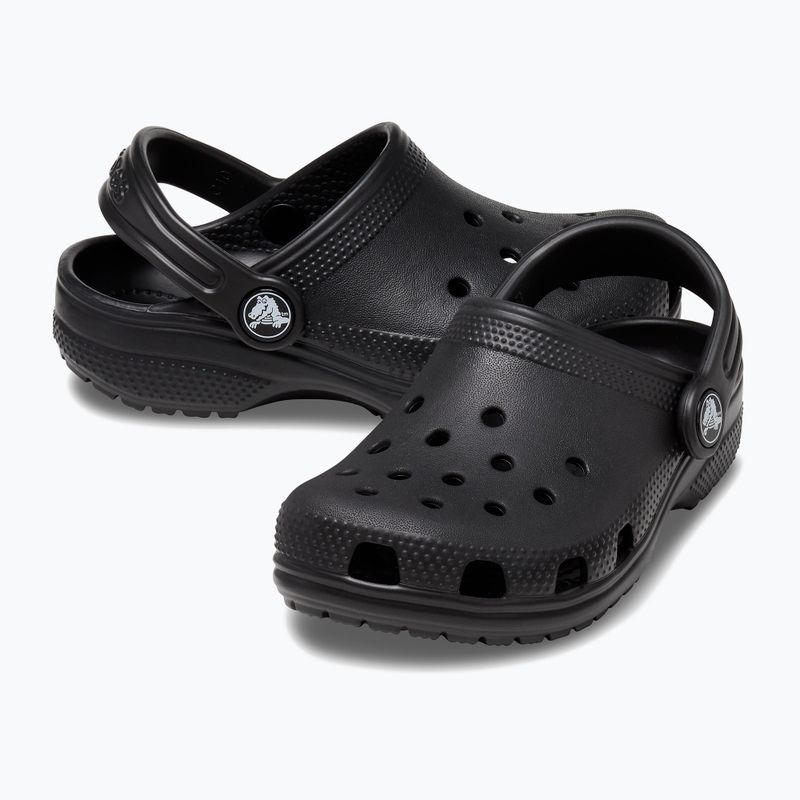 Klapki dziecięce Crocs Classic Clog Kids black 11