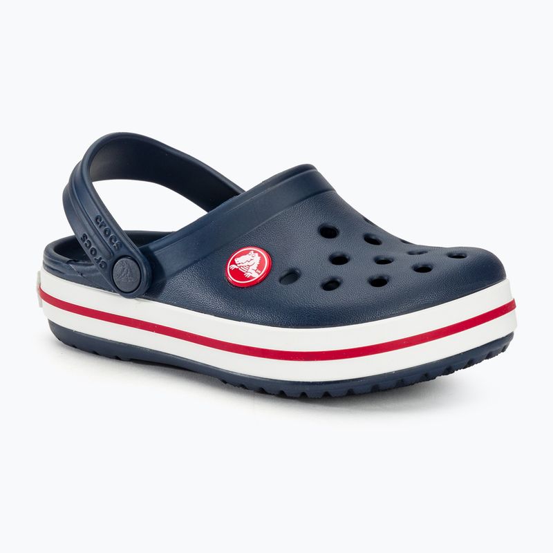 Klapki dziecięce Crocs Crocband Clog Toddler navy/red 2