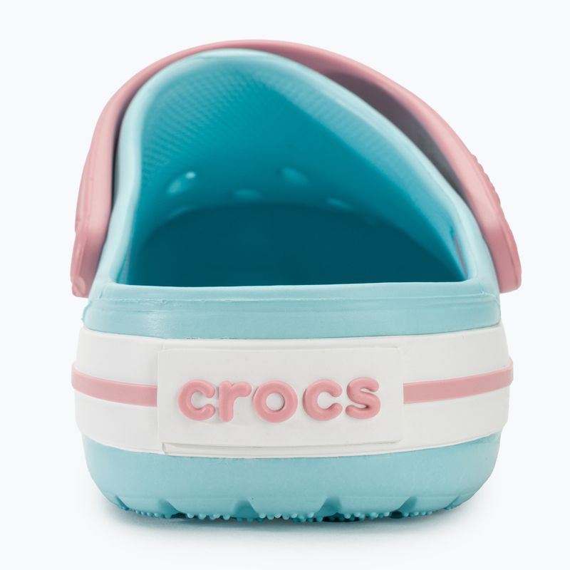 Klapki dziecięce Crocs Crocband Clog Kids ice blue/white 8