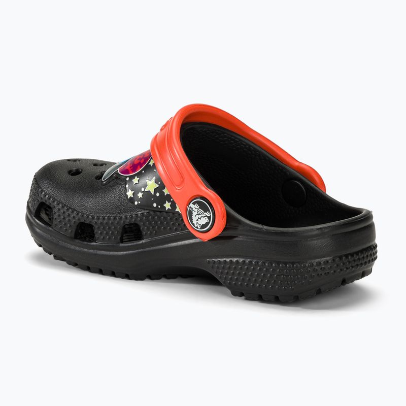 Klapki dziecięce Crocs Fun Lab I Am Space Clog black/tangerine 4