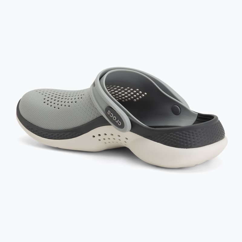 Klapki Crocs LiteRide 360 Clog light grey/slate grey 4