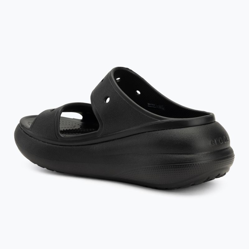 Klapki damskie Crocs Classic Crush Sandal black 3