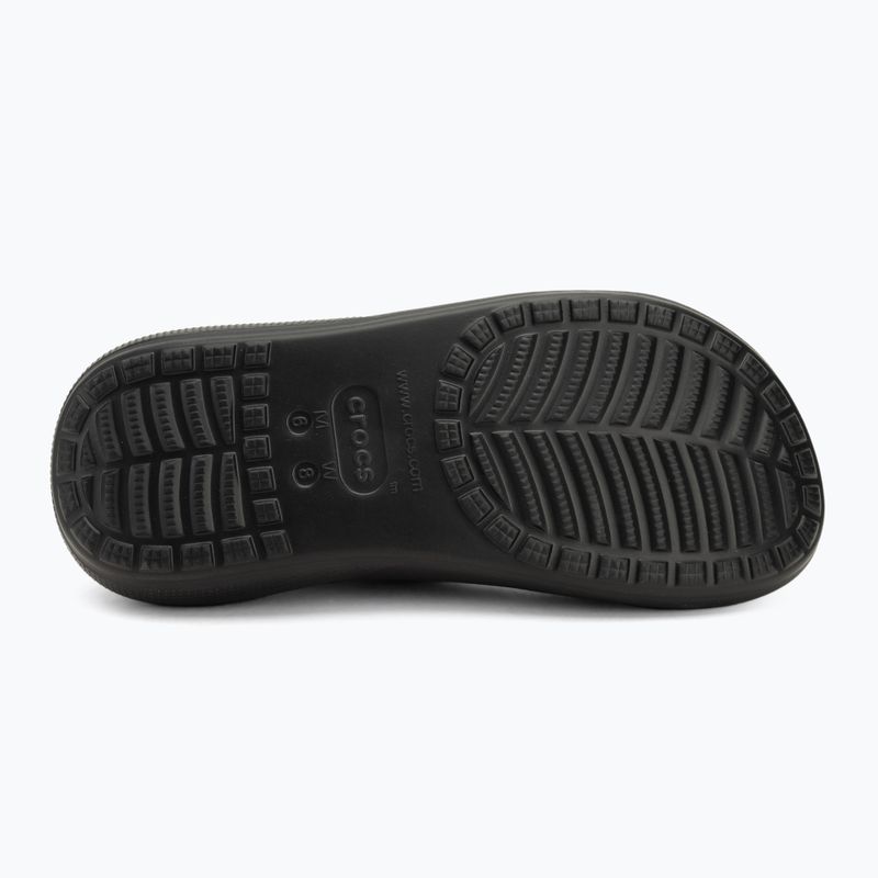 Klapki damskie Crocs Classic Crush Sandal black 4