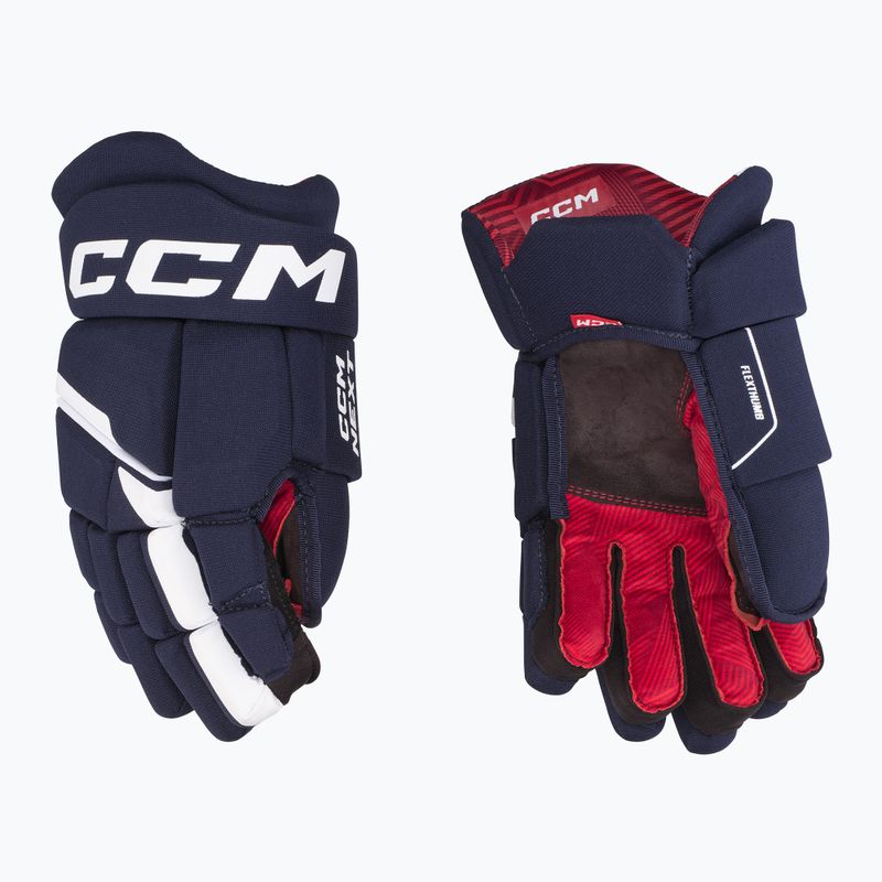 Rękawice hokejowe CCM Next SR navy/white 3