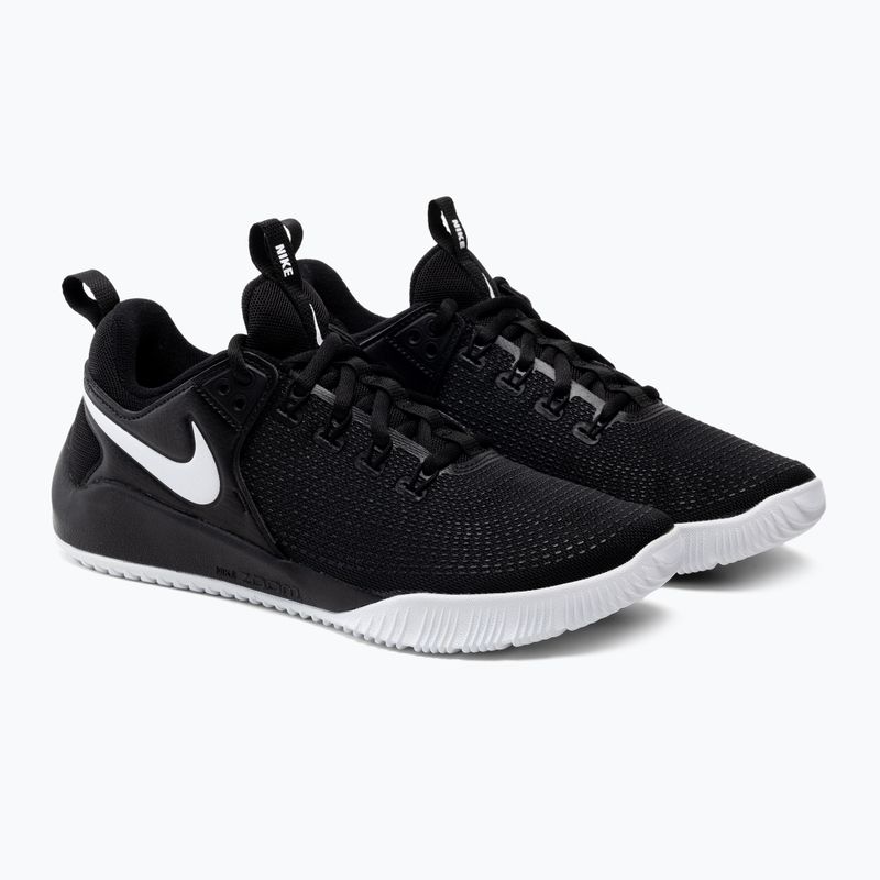 Buty do siatkówki męskie Nike Air Zoom Hyperace 2 black/white 5