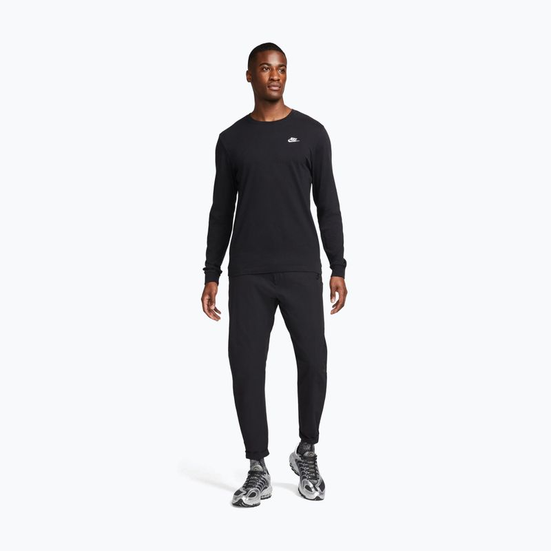 Longsleeve męski Nike Sportswear Club black/white 2