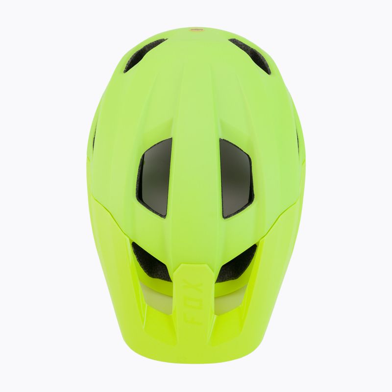 Kask rowerowy Fox Racing Mainframe Trvrs yellow 6