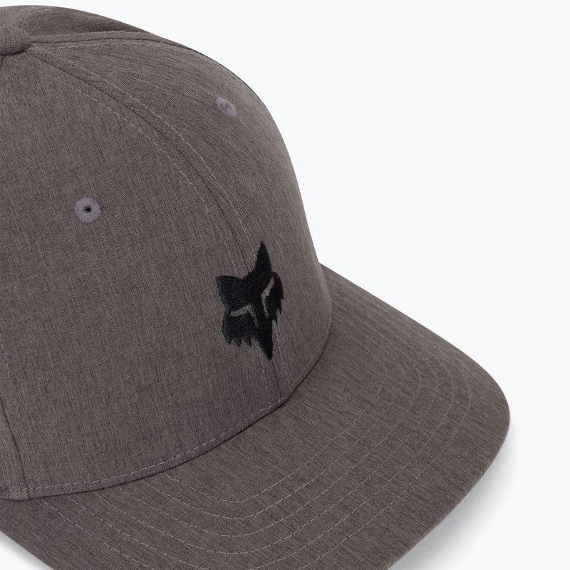Czapka z daszkiem męska Fox Racing Fox Head Select Flexfit black/charcoal 3
