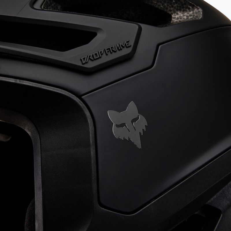 Kask rowerowy Fox Racing Dropframe Pro matte black 6
