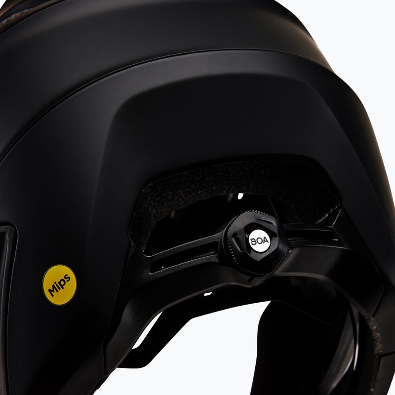 Kask rowerowy Fox Racing Dropframe Pro matte black 7