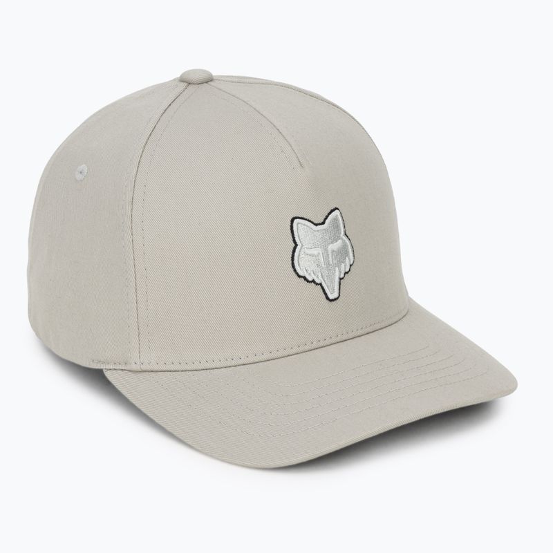 Czapka z daszkiem Fox Racing Fox Head Flexfit vin white
