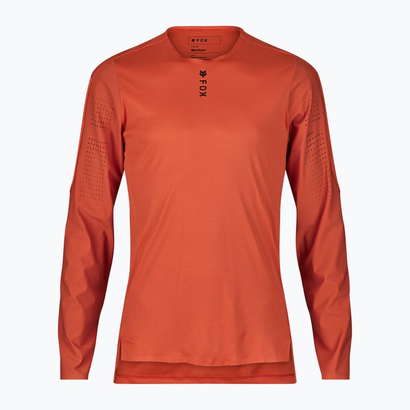 Longsleeve rowerowy męski Fox Racing Flexair Pro atomic orange 3