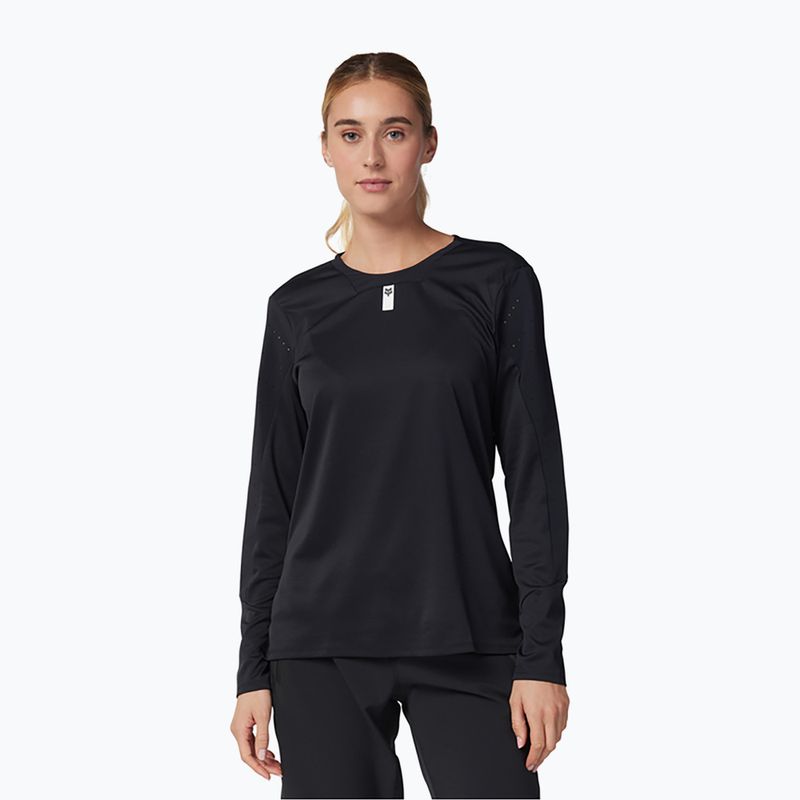 Longsleeve rowerowy damski Fox Racing Defend LS black
