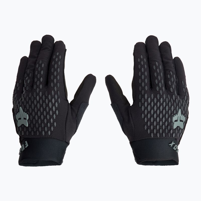 Rękawiczki rowerowe męskie Fox Racing Defend black 3