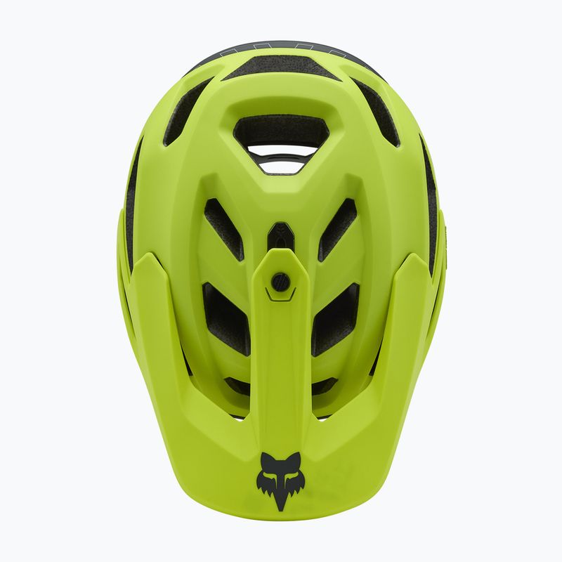 Kask rowerowy Fox Racing Dropframe Pro Runn fluorescent yellow 5