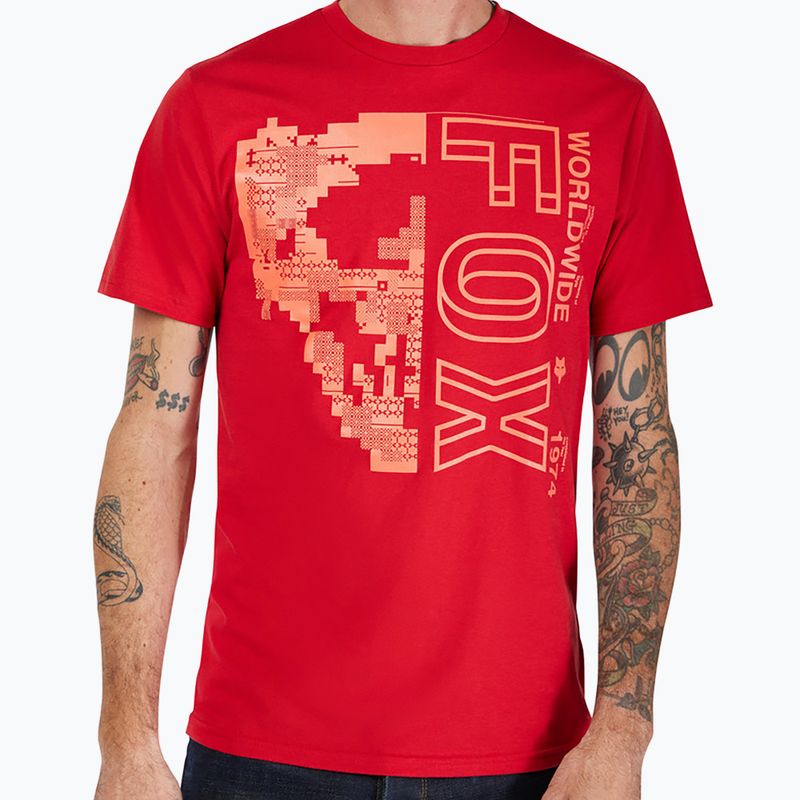 Koszulka męska Fox Racing Image Skull cardinal 3