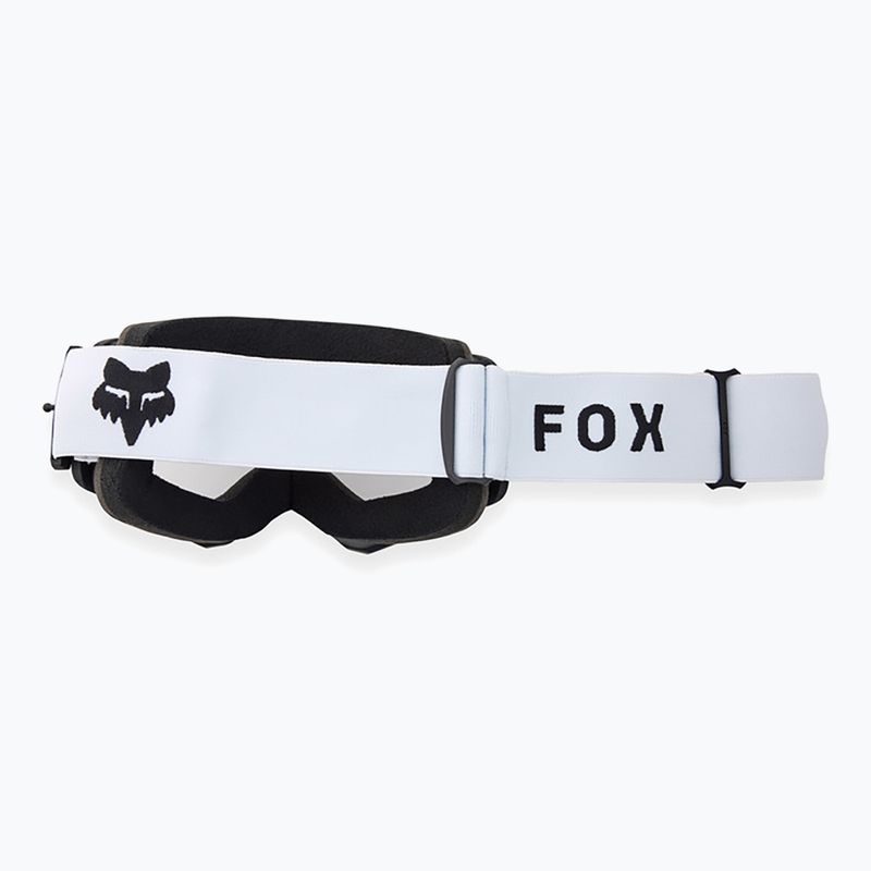 Gogle rowerowe Fox Racing MTB Main white/clear 2