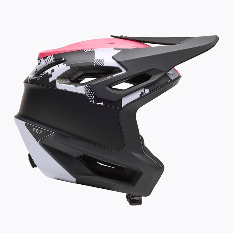 Kask rowerowy Fox Racing Dropframe Pro Digi Image black/white 10