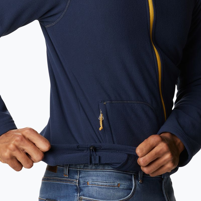 Bluza polarowa męska Columbia Fast Trek Light Full Zip Fleece colleglate navy 8