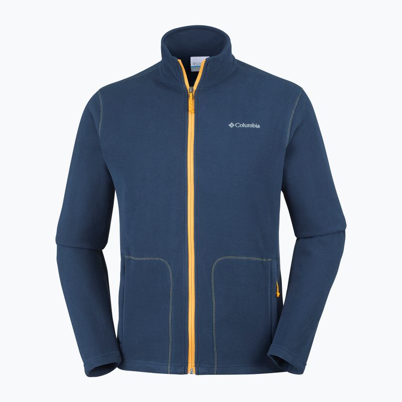 Bluza polarowa męska Columbia Fast Trek Light Full Zip Fleece colleglate navy 9