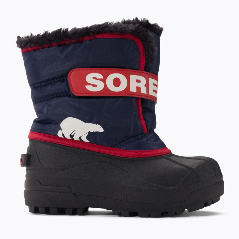Śniegowce juniorskie Sorel Snow Commander nocturnal/sail red 2
