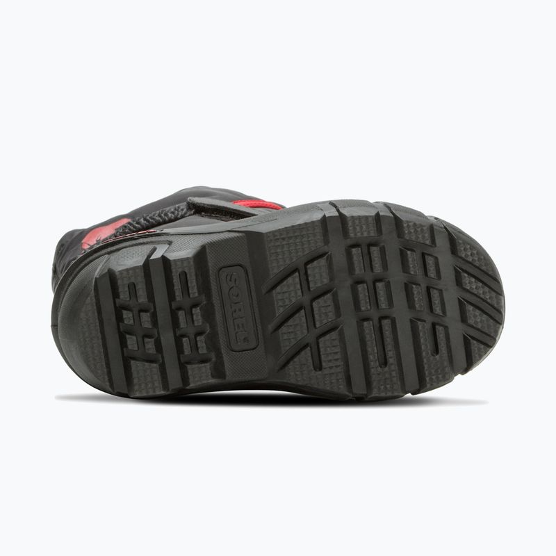 Śniegowce dziecięce Sorel Flurry Dtv black/bright red 12