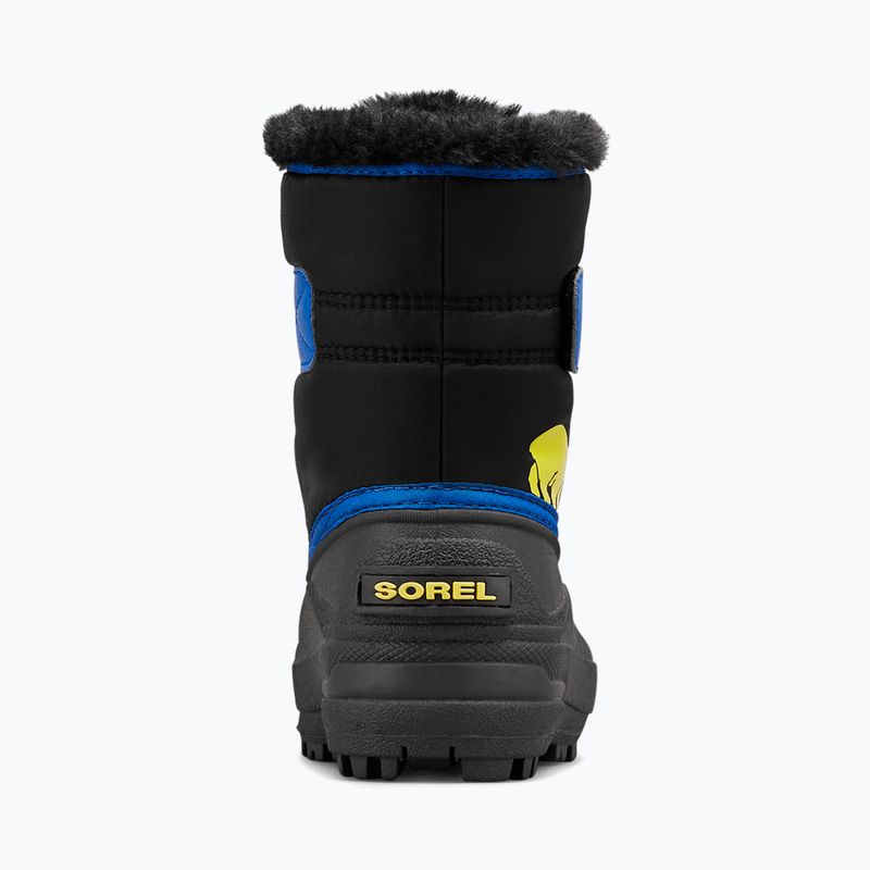 Śniegowce juniorskie Sorel Snow Commander black/super blue 10
