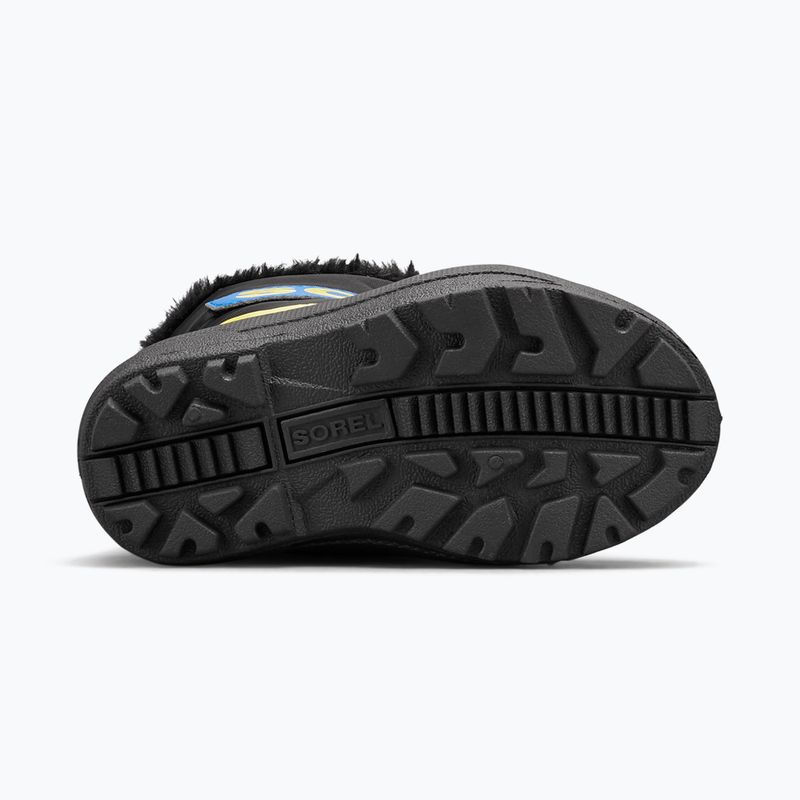 Śniegowce juniorskie Sorel Snow Commander black/super blue 12