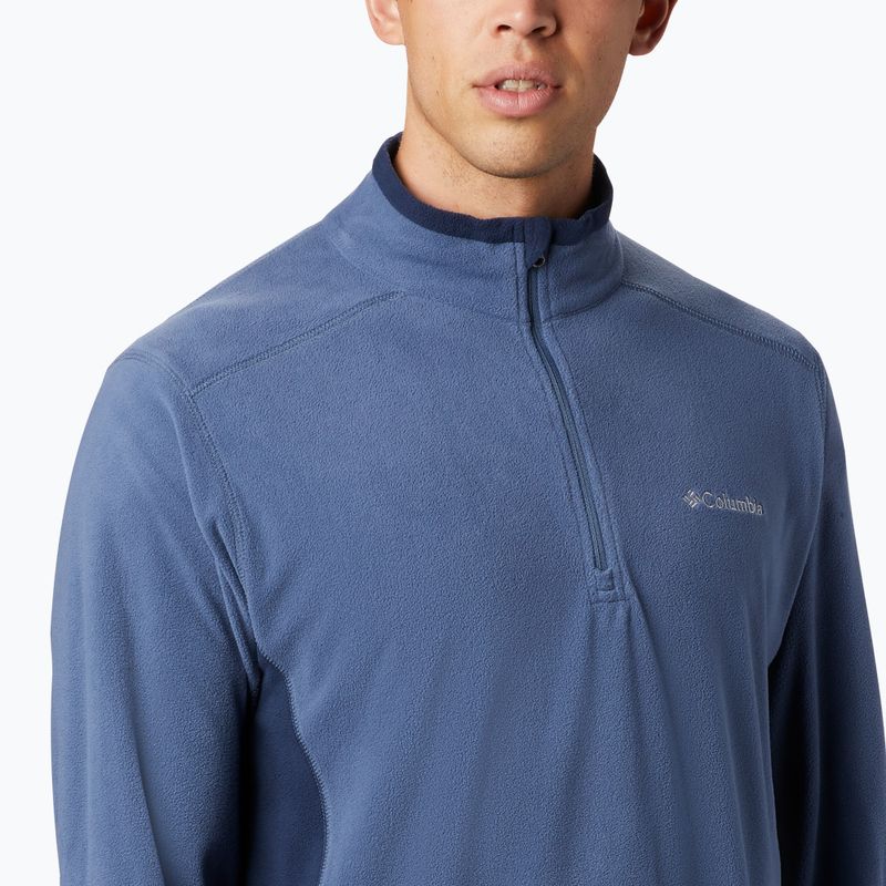 Bluza polarowa męska Columbia Klamath Range II HZ dark mountain/collegiate navy 5
