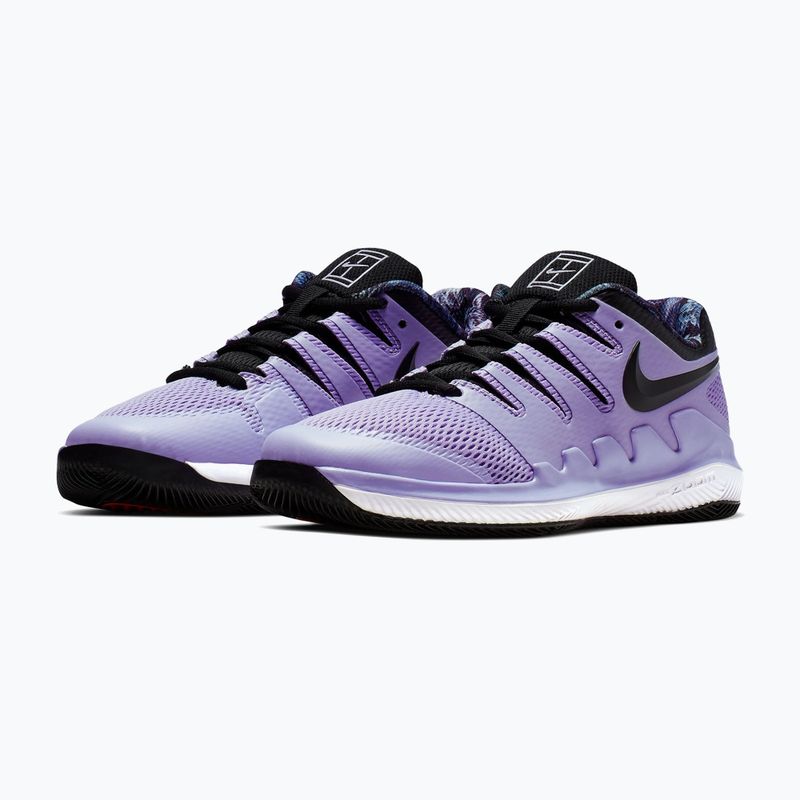 Buty do tenisa dziecięce Nike Court Vapor X Jr purple agate/white/hyper crimson/black 10