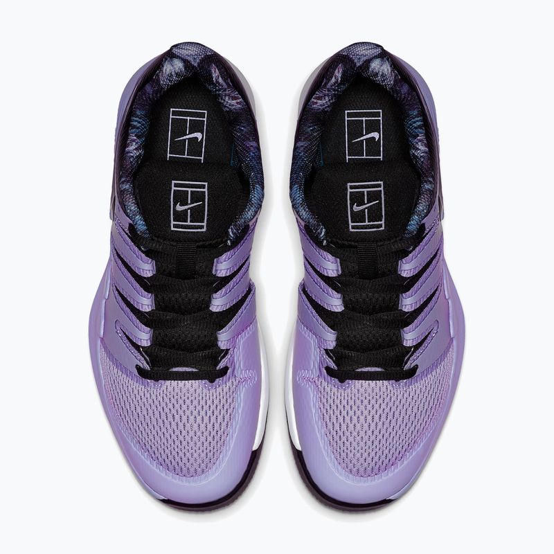 Buty do tenisa dziecięce Nike Court Vapor X Jr purple agate/white/hyper crimson/black 12