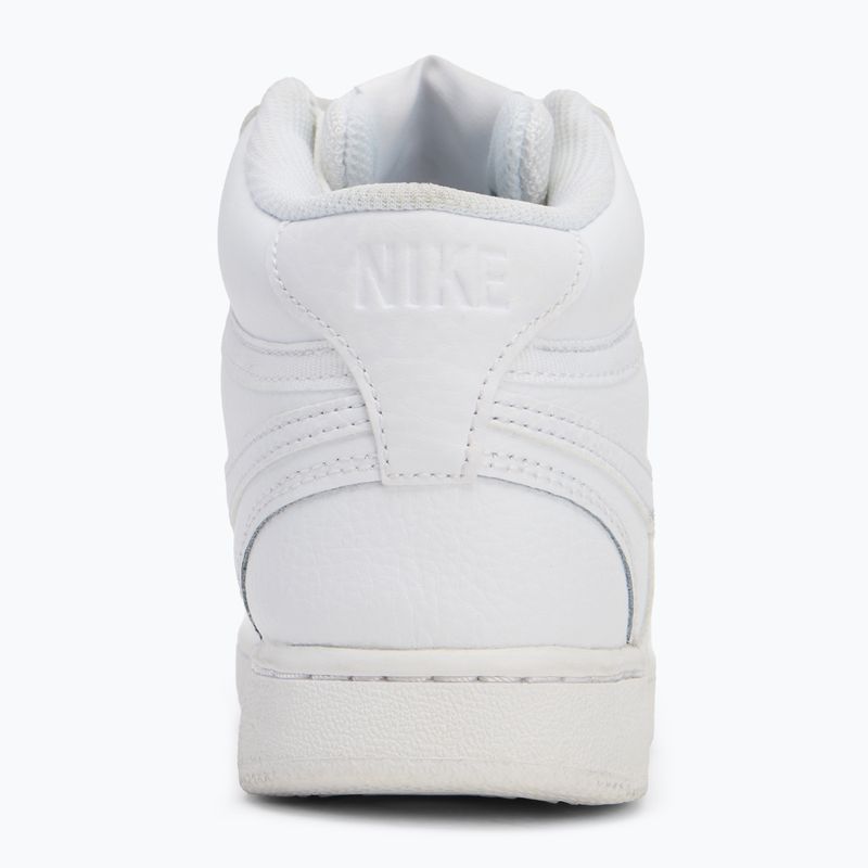 Buty damskie Nike Court Vision Mid white/white/white 6