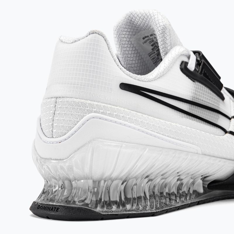 Buty do podnoszenia ciężarów Nike Romaleos 4 white/black 10