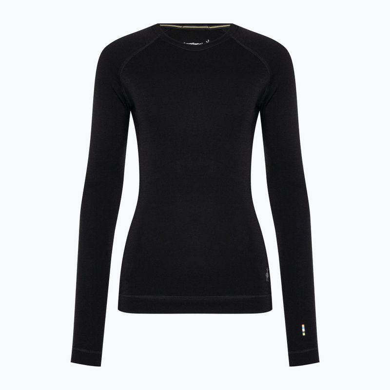 Bluza termoaktywna damska Smartwool Merino 250 Baselayer Crew Boxed black 3