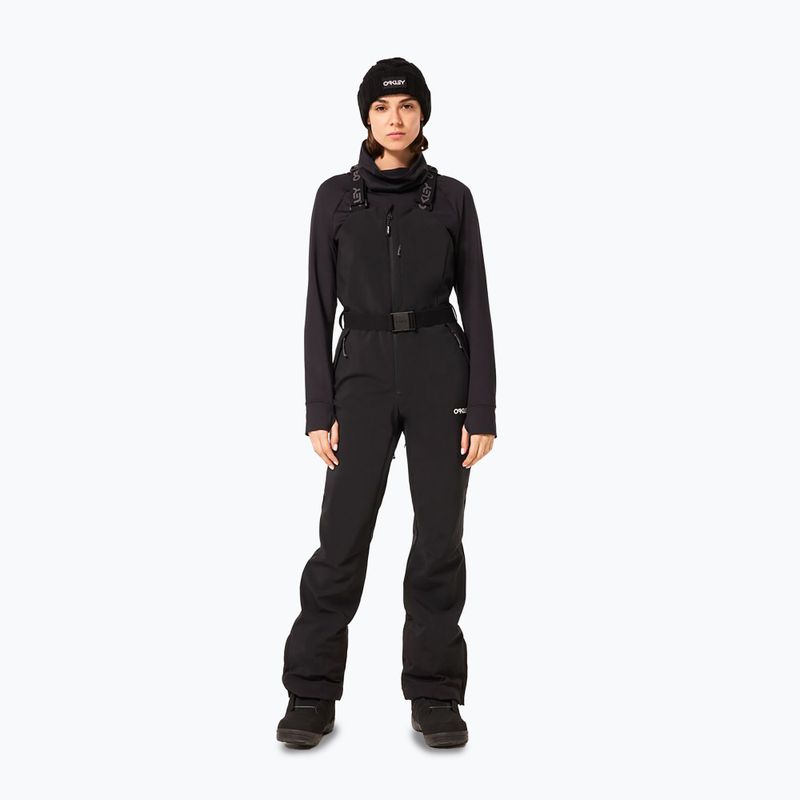 Spodnie snowboardowe damskie Oakley TNP Harper Softshell Bib blackout 4
