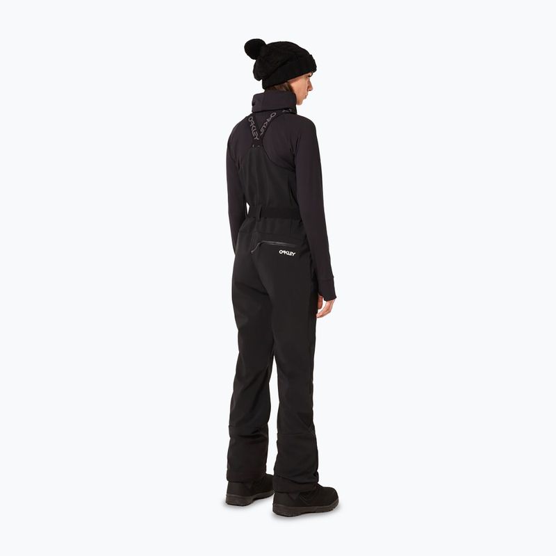 Spodnie snowboardowe damskie Oakley TNP Harper Softshell Bib blackout 5