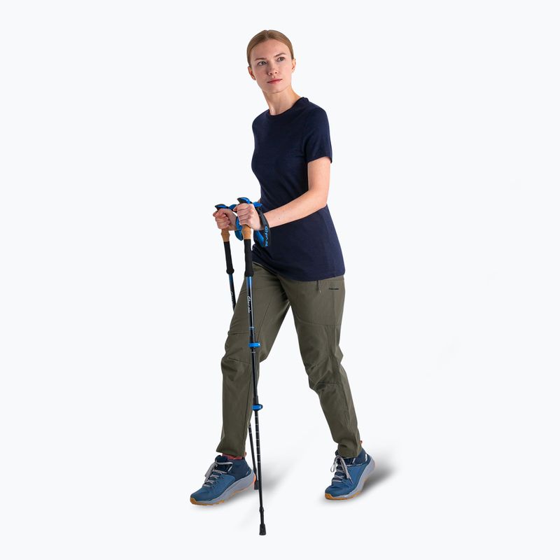 Koszulka trekkingowa damska icebreaker Merino 150 Tech Lite III midnight navy 6